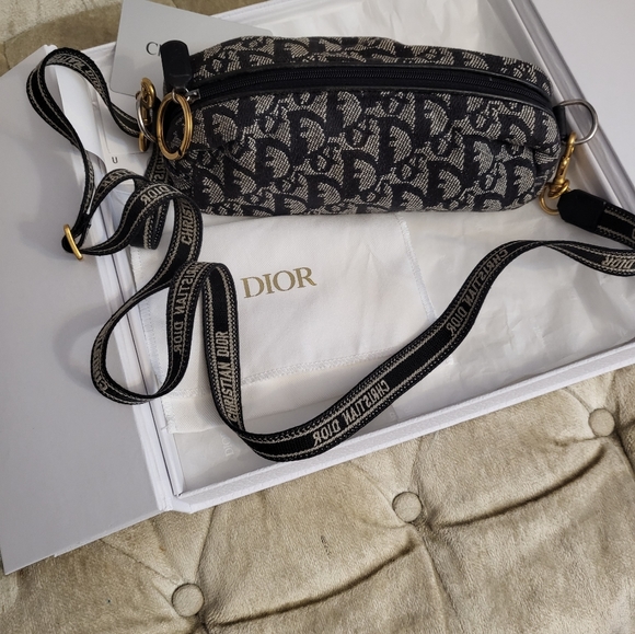 Dior Handbags - Authentic Christian Dior small pouch crossbody bag mismatch